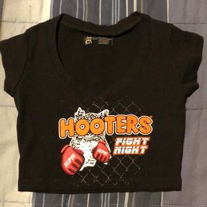 Hooters Girl UFC Fight Night Crop Top XXS RARE